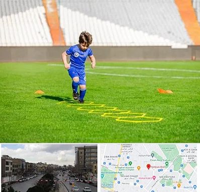 مدرسه فوتبال در بلوار فردوسی مشهد