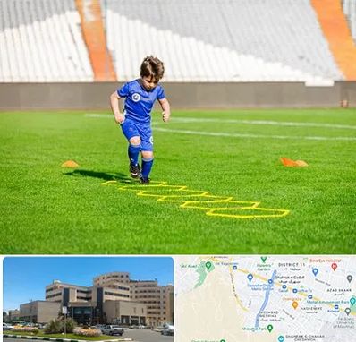 مدرسه فوتبال در صیاد شیرازی مشهد