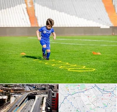 مدرسه فوتبال در ستارخان شیراز