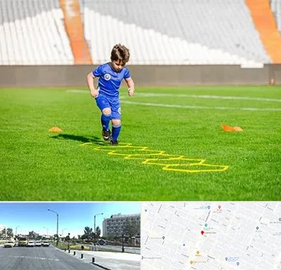 مدرسه فوتبال در بلوار کلاهدوز مشهد