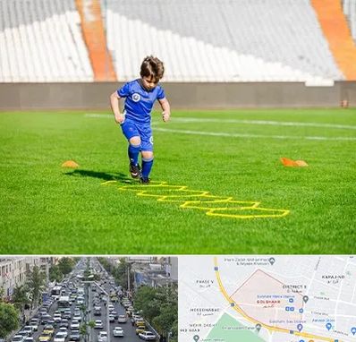 مدرسه فوتبال در گلشهر کرج