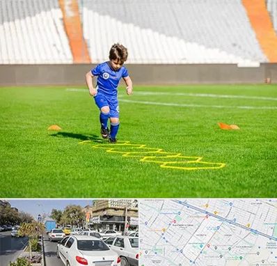 مدرسه فوتبال در مفتح مشهد