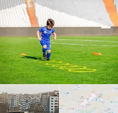 مدرسه فوتبال در محمد شهر کرج