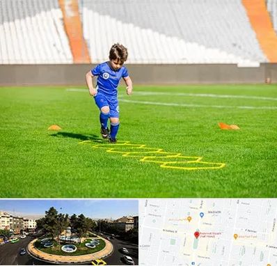 مدرسه فوتبال در هفت حوض