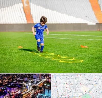 مدرسه فوتبال در منظریه رشت