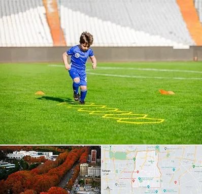 مدرسه فوتبال در منطقه 6 تهران