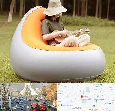 فروش صندلی بادی در خیابان آزادی 