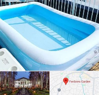 فروش استخر بادی در باغ فردوس