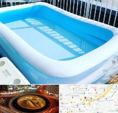 فروش استخر بادی در میدان ولیعصر 