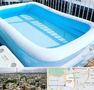 فروش استخر بادی در گیشا 