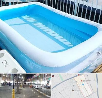 فروش استخر بادی در باغ فیض اسلامشهر 