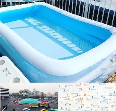 فروش استخر بادی در میدان انقلاب 