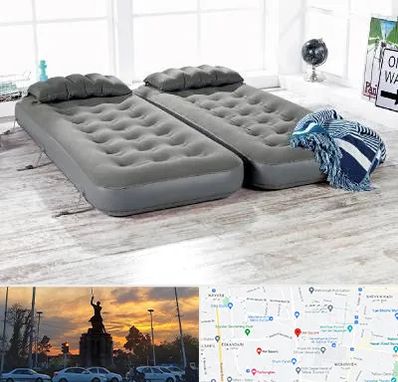 فروش تشک بادی در میدان حر 