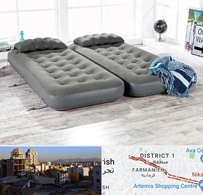 فروش تشک بادی در فرمانیه 