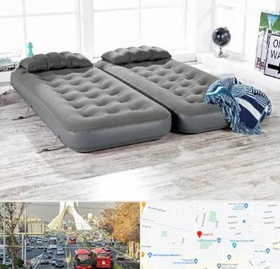 فروش تشک بادی در خیابان آزادی 