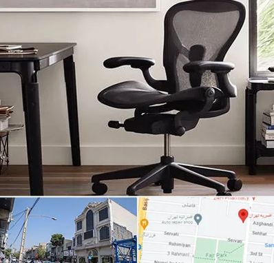 فروش صندلی کارمندی در افسریه