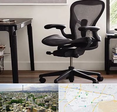 فروش صندلی کارمندی در منطقه 8 تهران 