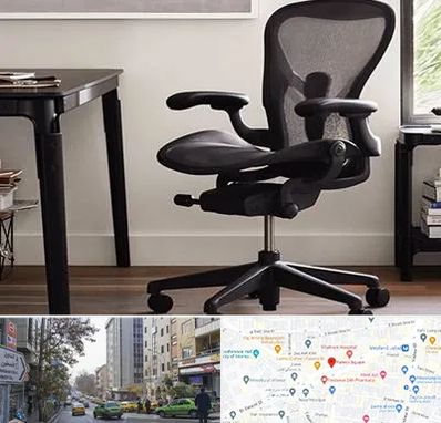 فروش صندلی کارمندی در فاطمی 