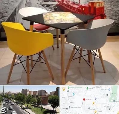 تولیدی میز و صندلی در شهرک آزمایش 