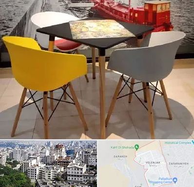 تولیدی میز و صندلی در ولنجک 