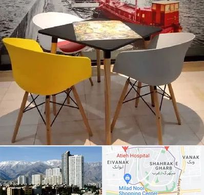 تولیدی میز و صندلی در شهرک غرب 