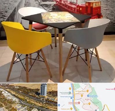 تولیدی میز و صندلی در خیابان نیایش شیراز 