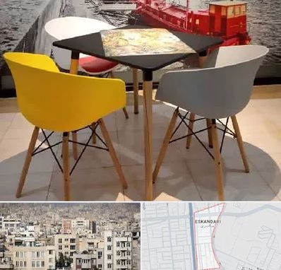 تولیدی میز و صندلی در اسکندری