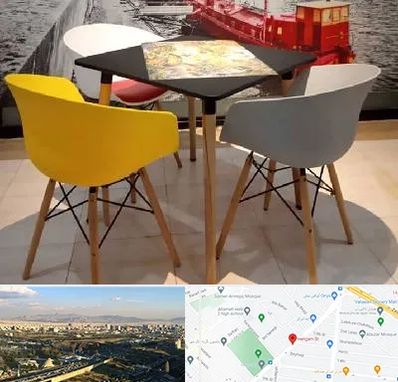 تولیدی میز و صندلی در هنگام 