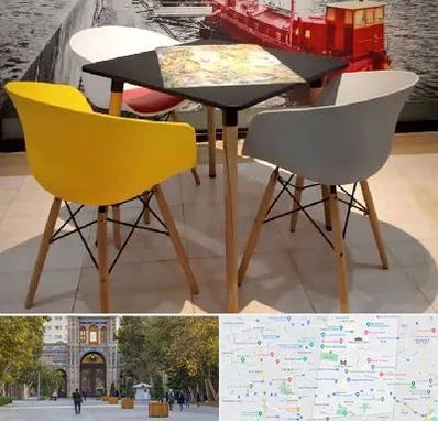 تولیدی میز و صندلی در منطقه 12 تهران 