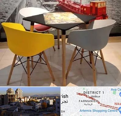 تولیدی میز و صندلی در فرمانیه 