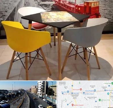 تولیدی میز و صندلی در پیروزی 