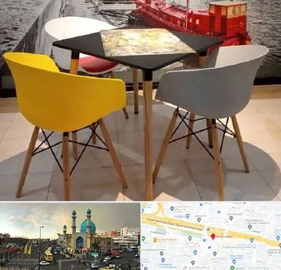 تولیدی میز و صندلی در رسالت 