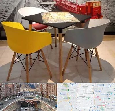 تولیدی میز و صندلی در منطقه 10 تهران 