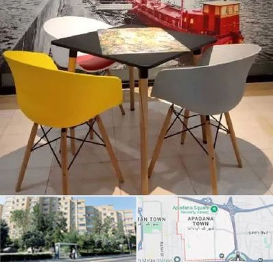 تولیدی میز و صندلی در آپادانا