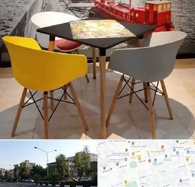 تولیدی میز و صندلی در میدان کاج 