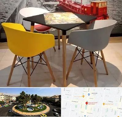 تولیدی میز و صندلی در هفت حوض 