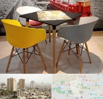 تولیدی میز و صندلی در منطقه 5 تهران 