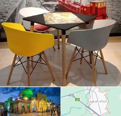 تولیدی میز و صندلی در آستانه اشرفیه