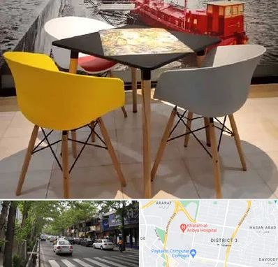 تولیدی میز و صندلی در ظفر 