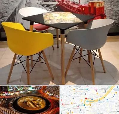 تولیدی میز و صندلی در میدان ولیعصر 