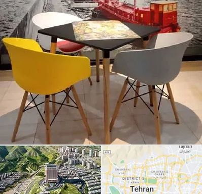 تولیدی میز و صندلی در شمال تهران 