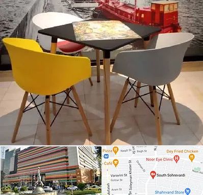 تولیدی میز و صندلی در سهروردی 