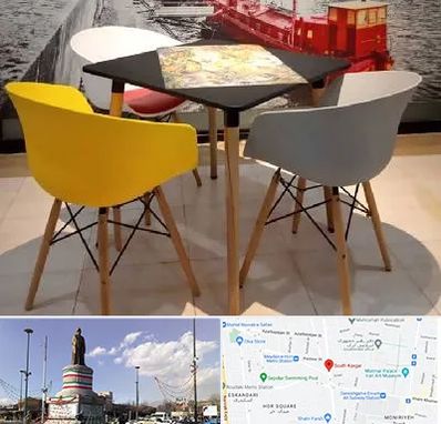 تولیدی میز و صندلی در کارگر جنوبی 