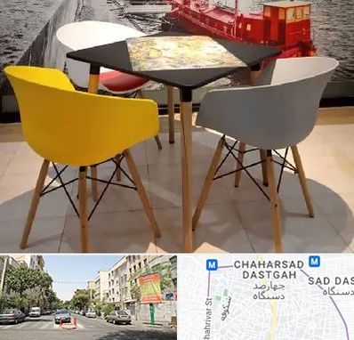 تولیدی میز و صندلی در چهارصد دستگاه 