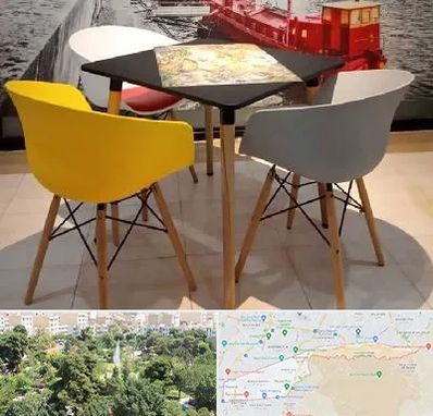 تولیدی میز و صندلی در منطقه 13 تهران 