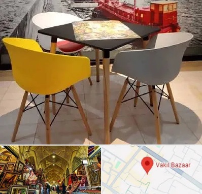 تولیدی میز و صندلی در بازار وکیل شیراز