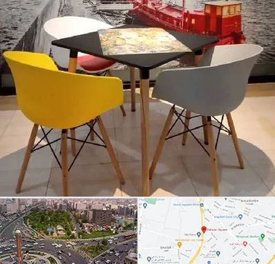 تولیدی میز و صندلی در سبلان 