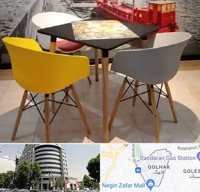 تولیدی میز و صندلی در قلهک 