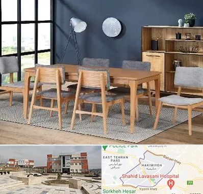تولیدی میز ناهار خوری در حکیمیه 