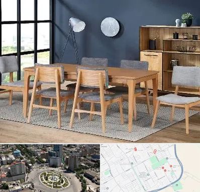 تولیدی میز ناهار خوری در زرافشان اسلامشهر 